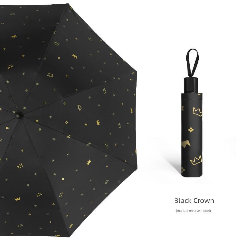 Fully Automatic Folding Umbrella for Women and Men, Small and Stylish Sunshade Umbrella, Dual-Purpose Sun Protection and Uv Protection Umbrella