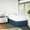Bed Frame Blue 90x200 cm Velvet
