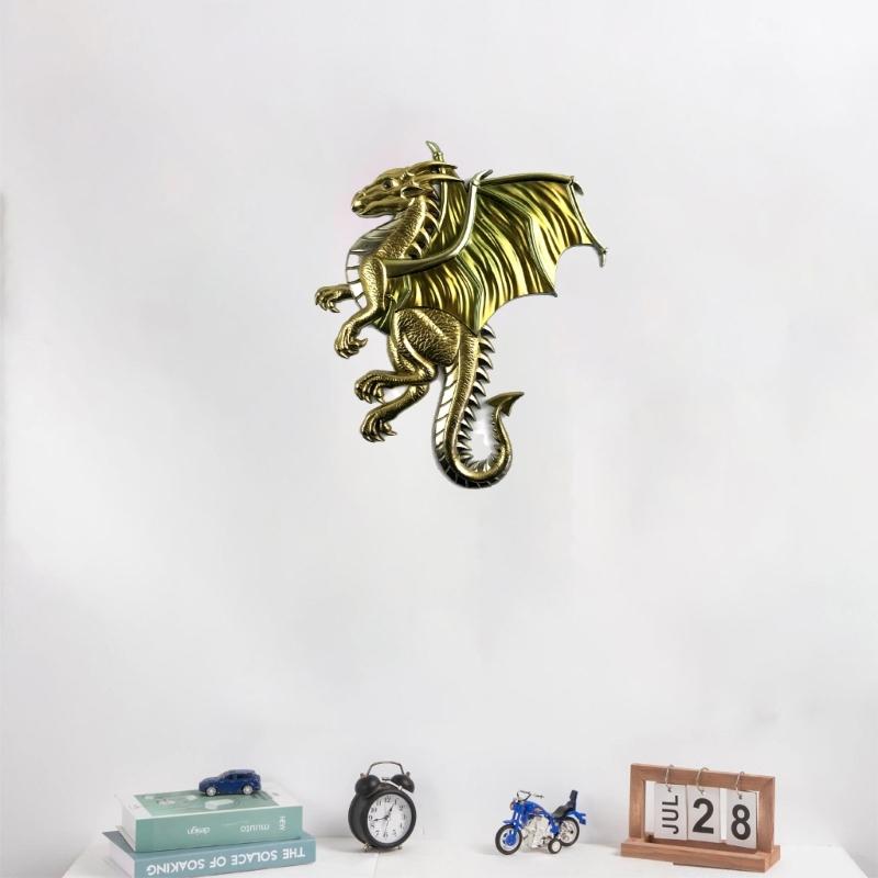 Dragon Resin Mold Wall-Hanging-Resin Silicone Mold,Animal Epoxy Casting Mold for Cabinets Ornaments,Wall-Art Home Decor