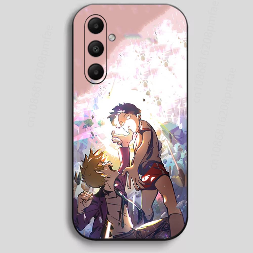 

Amine Mobs Psycho 100 Phone Case For Samsung GalaxyA20,21,,40,41,51,71 Ultra Protective Phone Shell Samsung A22 4G