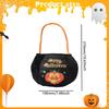 Halloween Candy Bag Goody Bucket Reusable Treat Decoration for Birthday Party