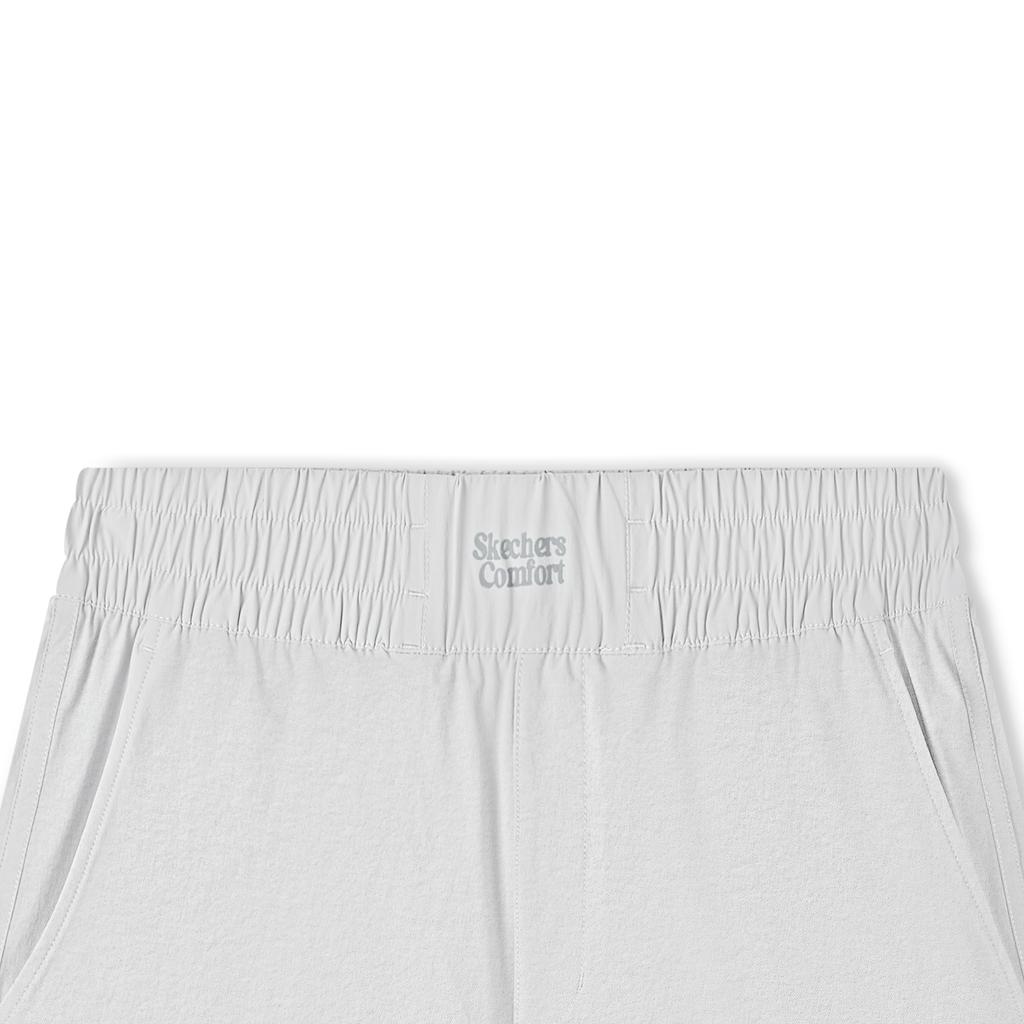 Skechers Loose Woven Simple Comfortable Five-Point Casual Shorts Women shorts Smoke-Gray L225W079-00EQ