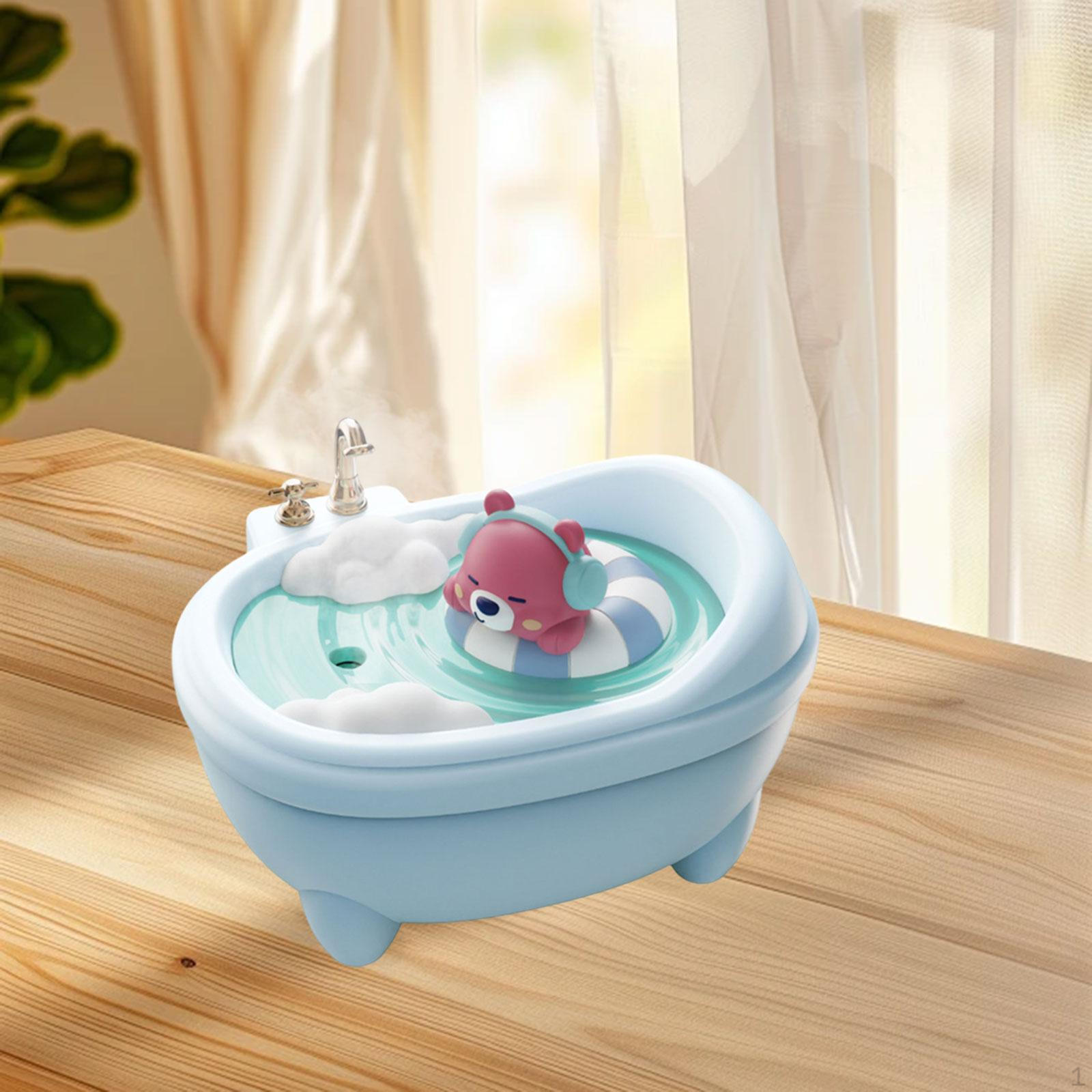 

Увлажнитель воздуха в виде милого животного для спальни, 2 режима распыления, портативный USB-диффузор эфирных масел синий