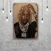 lil durk Decor Vintage Metal Signs Tin Signs Captain Poster Decor for Bar Pub Club Man Cave Wall Decoration