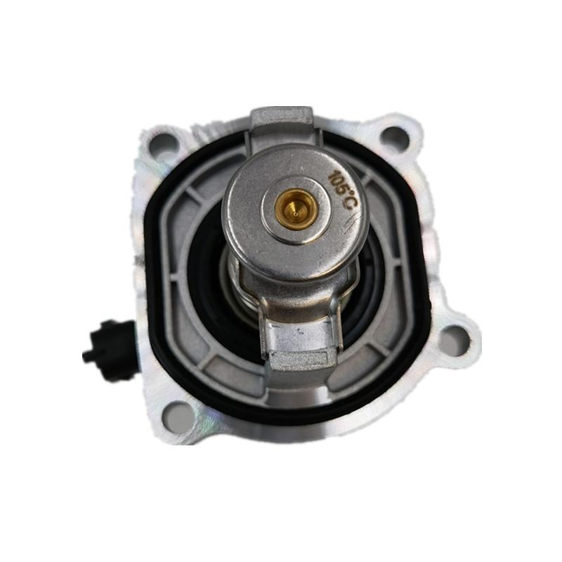 Aluminum Thermostat Housing Assembly for Chevrolet Cruze for Chevy Aveo Sonic Tracker Orlando G3 Engine Cooling Valve 96984104