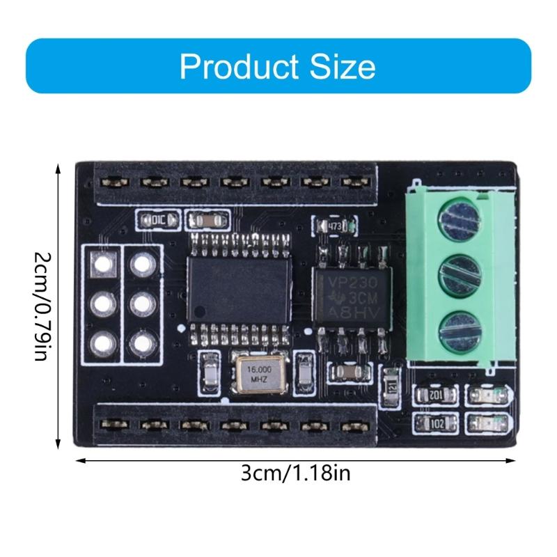 CAN Bus Interfaces Expansion Module With SN65HVD230 Transceiver For Microcontroller Boards Industrial