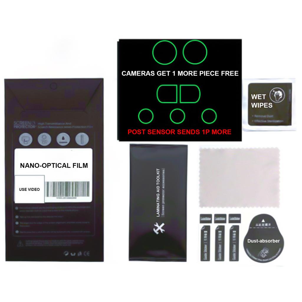 Lens R Glass Film Protective Film with Dust-absorbers & Wet Wipes Scratch Resistant Easy To Apply for Avata 2