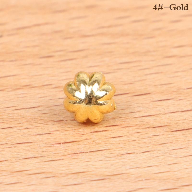 1pc Mini Dollhouse Miniature Furniture Drawer 1:12 Dollhouse Mini Drawer Handle Cabinet Handle Flower Shape Furniture DecorToy