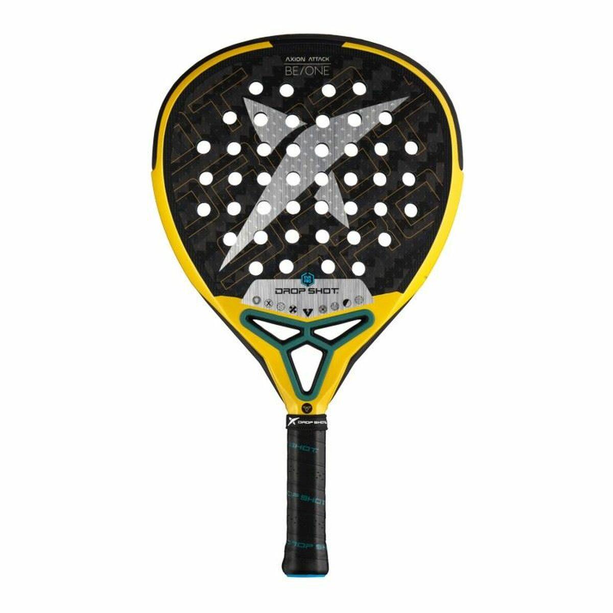Shot-Case Drop Shot Axion Attack Padel Racket 366-370g Zwart zwart