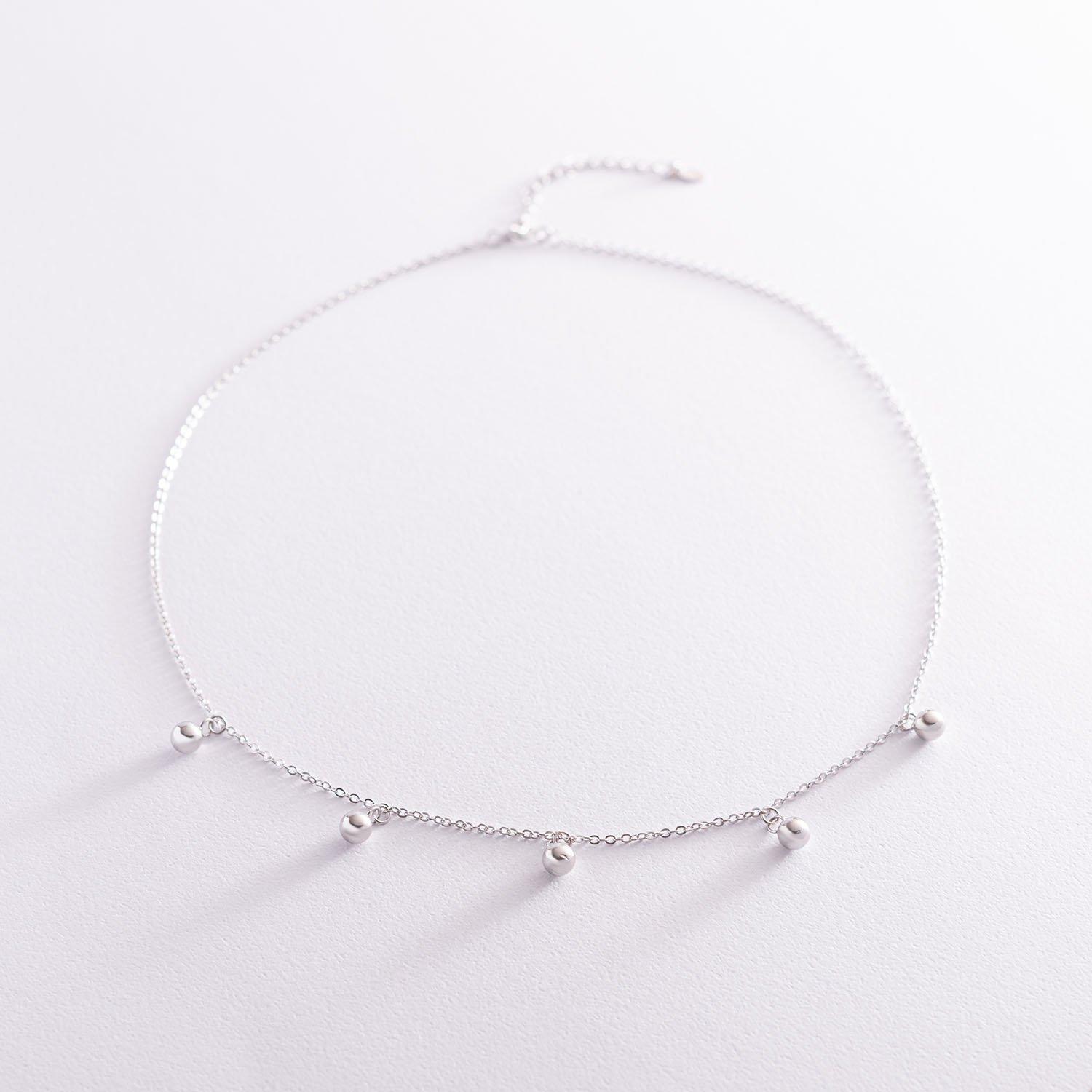 

Срібна каблучка Шарики Oniks 45 срібний