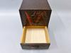 [USED]Kamakura-bori 3-Drawer Mini Chest – Traditional Craft (Lacquer-Finished Wood Carving)