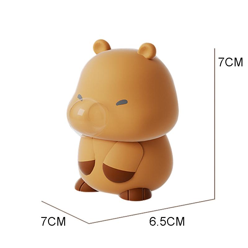 Cute Capybara Animal Spitting Bubbles Squish Squeeze Toy Anxiety Stress Relief Sensory Antistress Toys For Adults Kids Toys Gift