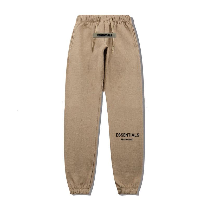 Fear of God Essentials Unisex Fleece Hoodie - Trendy Printed Sweatshirt