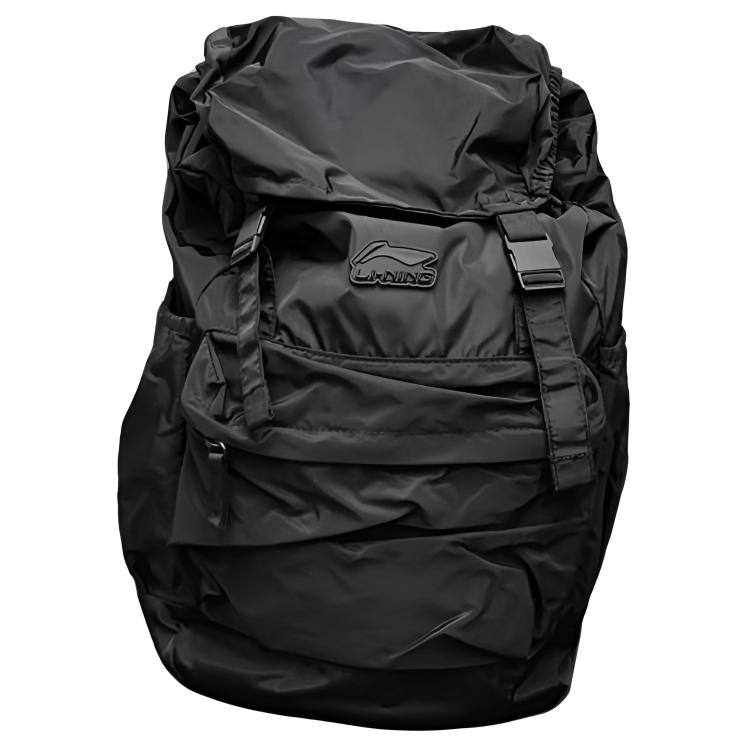 New LiNing Polyester Hiking Bag Backpack Regular Unisex Black ABST371-1