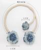 Flower Curtain Magnetic Tie Rope Backs Holdbacks Buckle Clips Accessory Rods Accessoires Hook Holder Home Decorations