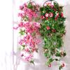 Artificial Hanging Vine DIY Decor Fake Morning Glory