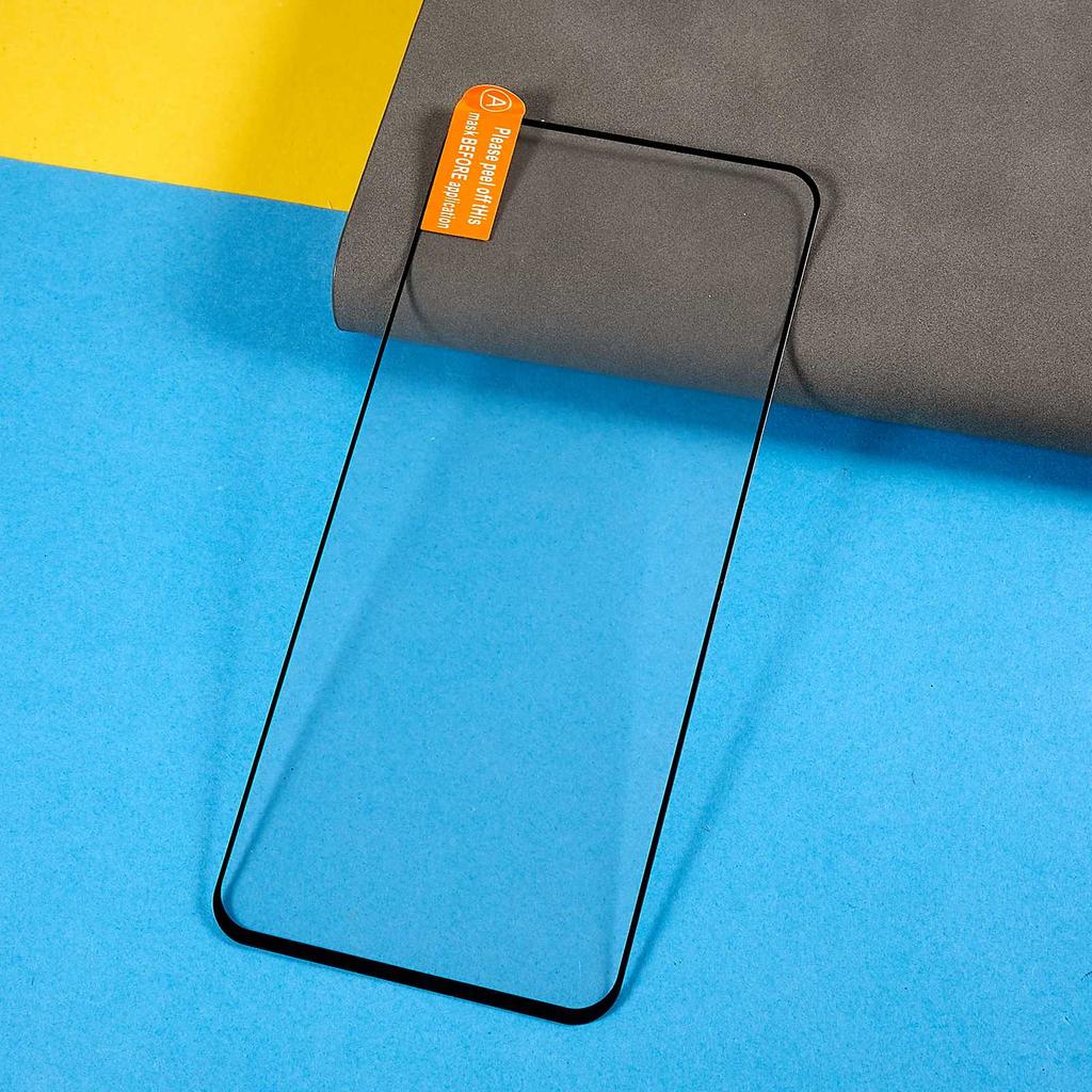 Für Xiaomi Redmi Note 12 Turbo/Poco F5 5G Siebdruck Gehärtetes Glas Folie Schwarzer Rand Vollkleber Telefon Vollbildschutz
