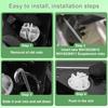 WH16X26910 WH16X26911 Washer Suspension Rods 4Pcs Suspension Rods Compatible with GE Washer Suspension Rod GTW335ASN1WW GTW335ASN2WW GTW460ASJ5WW