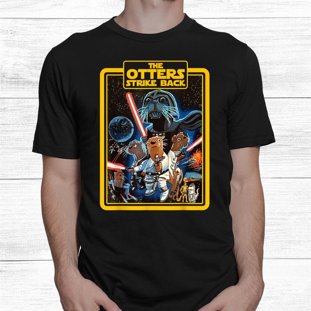 The Otters Strike Back All Size S-5XL Cotton T-Shirt S разноцветный