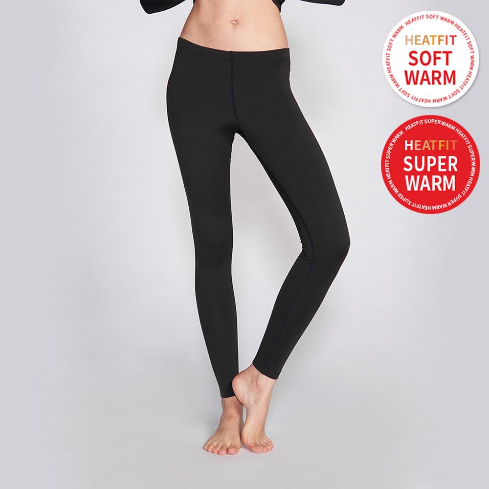 Some And Fit Soft Warm Super Warm Women'S Fleece-Lined Thermal Underwear Leggings