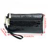 Women Solid Wallet Coin Purse   Small Wrist Bag High-Quality Coin Wallet Zipper Closure Handbag
