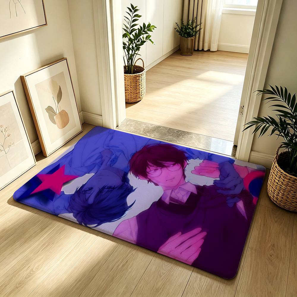 Manhwa L-lost In The Cloud Cute Carpet Bathroom Anti-slip Mat Door Mat Home Decoration Mat Entrance Door Mat Scratch-resistant