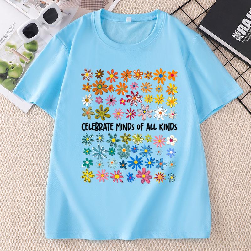 Celebrate Minds of All Kinds T Shirt Autism Awareness TShirt Sped Teacher Special Education Teacher Tshirt Unisex Clothing