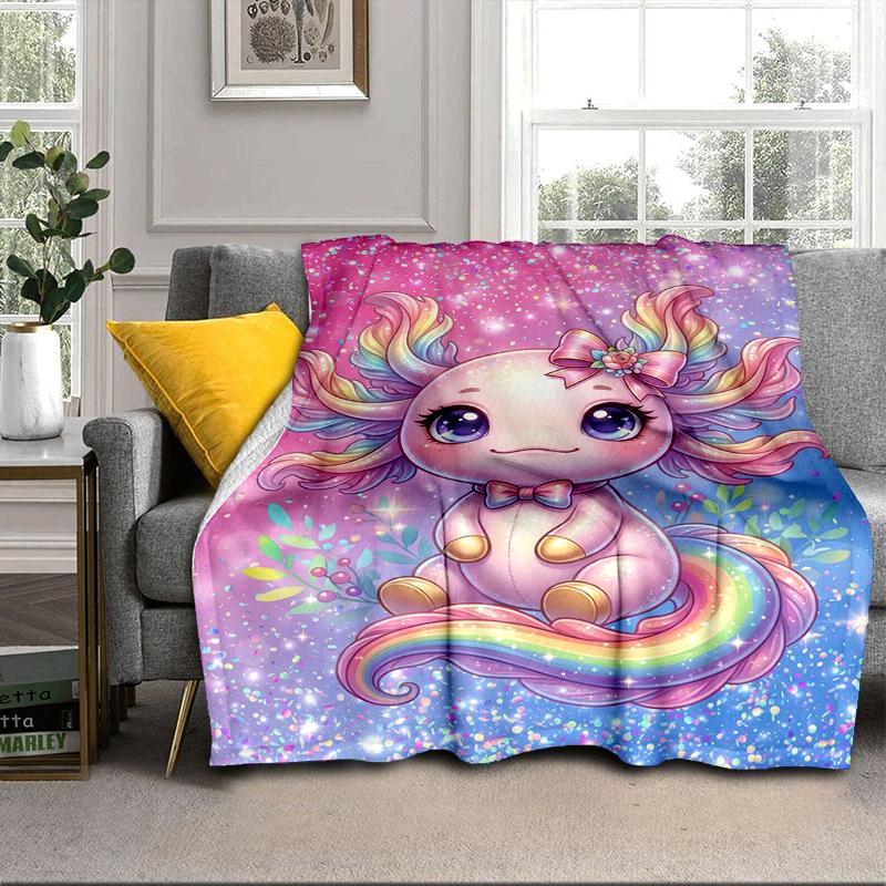 Rainbow Unicorn Fantasy Blanket Flannel Blanket Throw Blanket Sofa Cover Blanket Soft Premium Blanket Picnic Blanket Tv Blanket Gifts