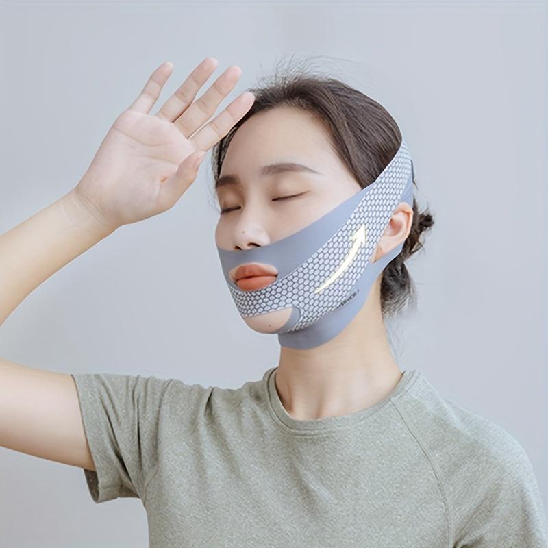 Unscented Sleep Facial Lift Mask- Anti-Snoring Face Strap,Ideal for Relaxation and Beauty,Beauty Enhancing Mask|Comfortable Face Mask|Soft Fabric Mask