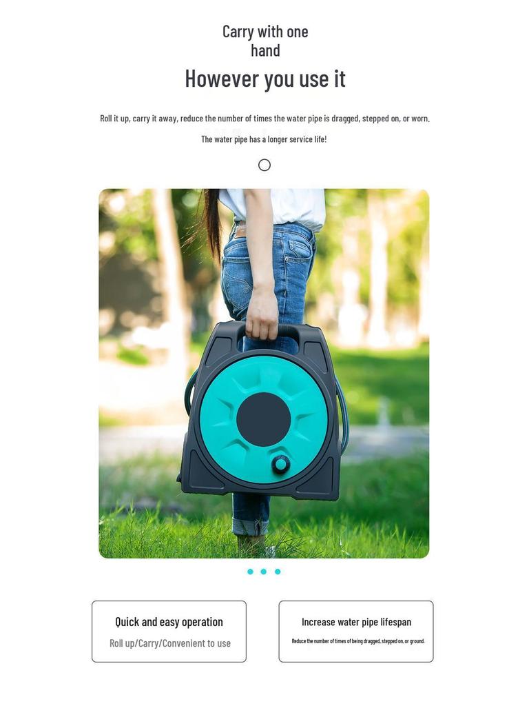 High-Pressure Household Car Wash Spray Gun with Hose