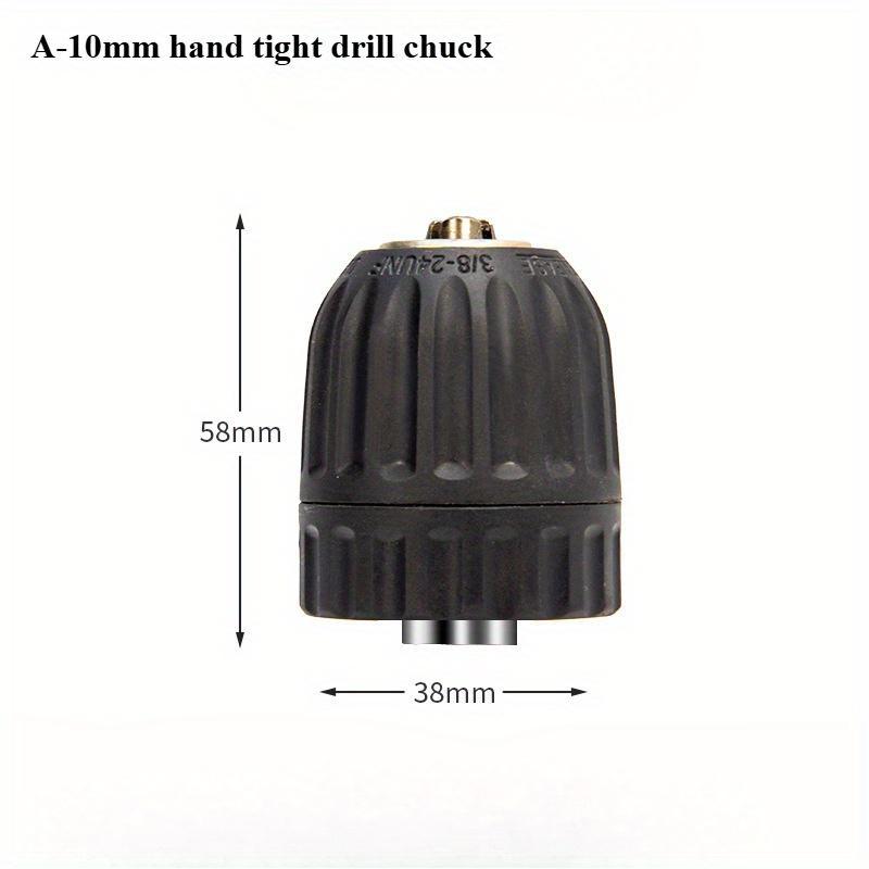 Drill Chuck 0.8-10 2-13mm 3/8-24 1/2-20 UNF Converter Self-Locking Keyless Quick Change Hex Shank SDS-Plus Square Socket Driver