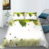 Simple Wind Quilt Cover Pillowcase Two Or Three-Piece Set Painted Series Digital Printing Polyester