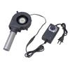 Centrifugal Turbos Blower 5500RPM Adjustable Airflows with Power Cord Ideal For Charcoal Grill Ignitions For Wood Stove