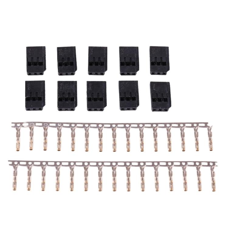 10 Pair Servo Disconnection Clip For Safety Connector Receiver Plug Signal Transmission Lock and Pin Set Pin For Futaba