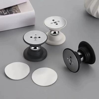 1PC Forte Porta Magnética Porta Chupa el Doméstico Forte Porta Mudo Toque Silicone Anti-colisão Porta Batente Porta
