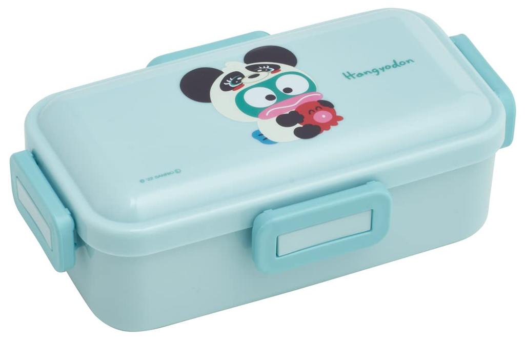 Skater Bento Hangyodon Sanrio Soft Made in Box, Head, Design, 530ml, Antibacterial, Filling, Dome-Shaped Lid, Women's, Japan, PFLB6AG-A