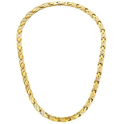 Fish 18K Gold CNC Zircon Stainless Steel Women's Necklace Titanium Steel Jewelry Titanium Steel Jewelry