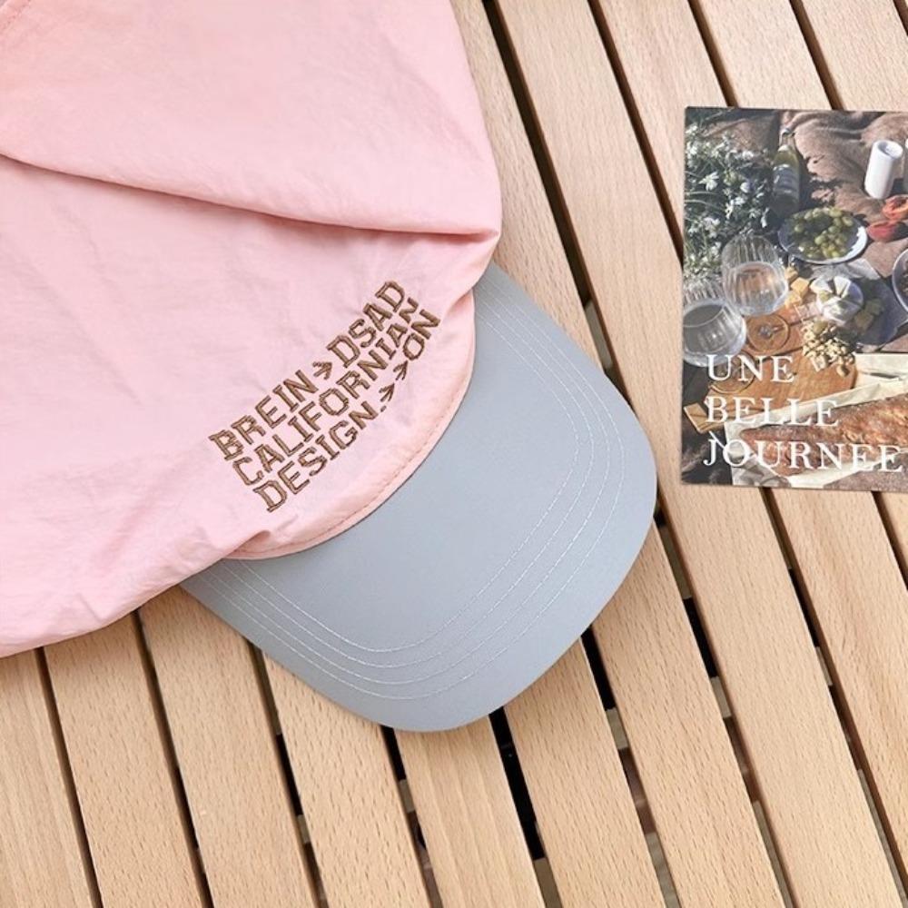 Breathable Sunscreen Headscarf Caps Quick Drying Sun Caps Fashion Peaked Cap  Summer