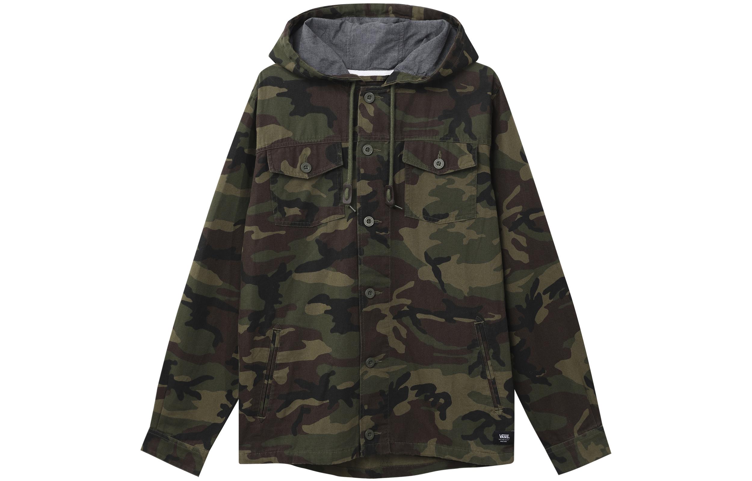 Vans Jackets Men s Hooded Moderate Workwear VN0A36JLCMA XS