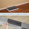 Easy Use 16PCS Magnetic Floor Vent Covers -12X5.5 Lnch Airvent Filters Magnetic Floor Register Vent Coversmagnetic For Homefloor