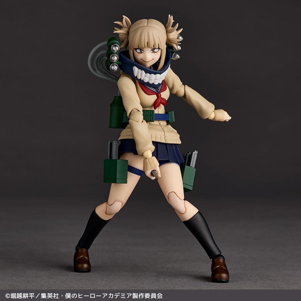 Kaiyodo Revoltech My Hero Academia Toga Approximately 130mm Painted and POM Action NR072 Himiko, Tall, Non-scale, PVC, ABS, Figure,