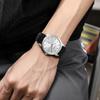 Fashion Men's Two Pin Half Belt Watch Casual and Minimalist Men's Quartz Watch