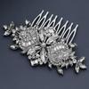 Vintage Pearl Rhinestone Bridal Hair Comb - Elegant Wedding & Photography Accessory
