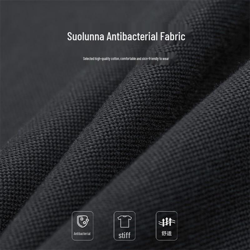 Mark Fairwhale Men's Loose Fit Antibacterial Polo T-Shirt
