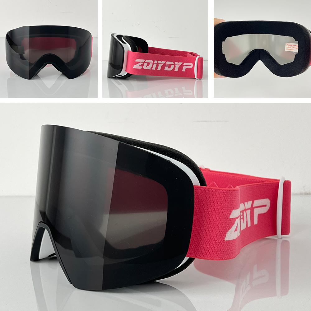 

Чоловічі Жіночі Двошарові Лижні Окуляри з Антизапотіванням Окуляри для Снігохода Спорт на Відкритому Повітрі Сніг Сноуборд Окуляри Магнітні Лінзи Нові