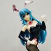 38CM Původní B-STYLE KonoSuba 2 Aqua Bunny Ver Zajíček dívka figurka PVC Akční Hra pro dospělé Socha Sběratelský Model Hračka Panenka dárek