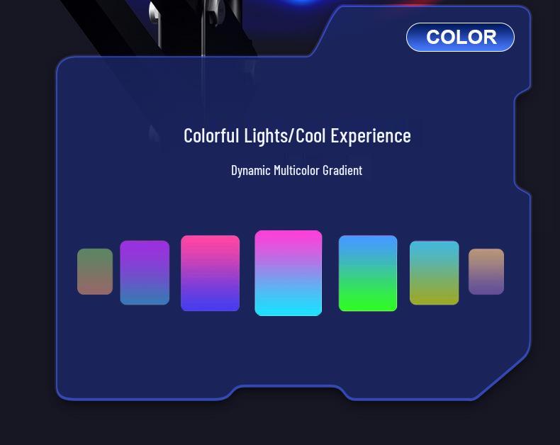 ME6S RGB Gaming USB Microphone Set with Pop Filter and Boom Arm