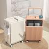 Women's Sturdy Wide Drawbar Suitcase, 20-24 Inch, Durable, Large Capacity with Combination Lock