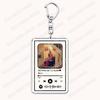 Hot Singer Mora Keychains for Women Accessories Bag LO MISMO DE SIEMPRE LA INOCENTE Music Code Keying Jewelry Fans Friends Gifts