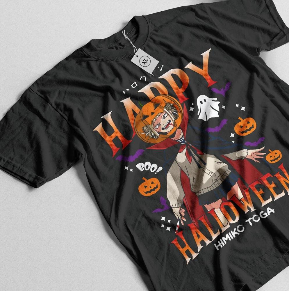 Himiko Toga TShirtMy Hero Academia Izuku Midoriya Girl Halloween Funny Shirt S